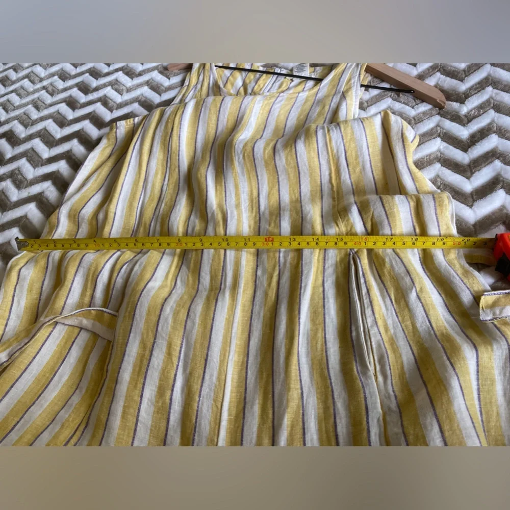 ARTISAN NY oversized linen jumpsuit Sz 4us - Picture 7 of 16